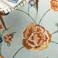 thumbnail image 6 of SAFAVIEH Metro Mariam Floral Area Rug, Blue/Ivory, 8' x 10', 6 of 8