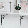 thumbnail image 3 of 2Pcs Wall Shelf Fixed Brackets Heavy Duty Shelf Brackets Multi-use Shelf Brackets Wall Planter Hooks, 3 of 8