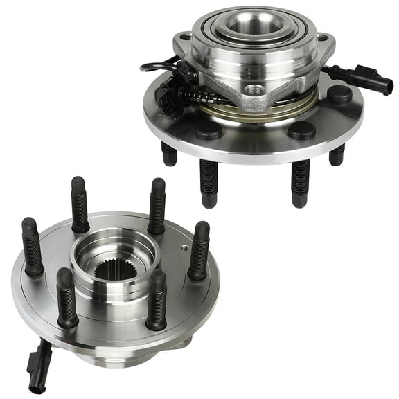 ECCPP Front Pair 2 Wheel Hub Bearing Assemblies 6 Stud For 2007-12 2013 Silverado 1500