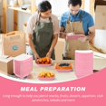 thumbnail image 4 of Bandejas desechables para comida Yinkin Paper Boat, 200 unidades (1 kg, color rosa), 4 of 6