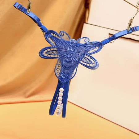 

Follure Women Sexy Lace Briefs Hollow Out Panties Crochet Lace Up Panty Thongs G String Lingerie Underwear