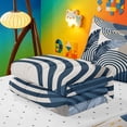 thumbnail image 5 of meiyoeat Boho Geometric Print Zipper Twin Comforter Sets with Fitted Sheet and 2 Pillowcases For Adults,Tropical Monstera Leaf Print Zipper Bedding Set For Women,Reversible,4 Pieces, 5 of 7