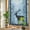 SteelBlue, variant on Christmas Gnomes Privacy Window Film,Decorative Stained Glass Window Film,Xmas Tree Cardinal on Branches Winter Snowflakes Resuable Rainbow Static Cling for Home Living Room Glass Door 17.7"x39.3"