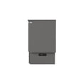 thumbnail image 6 of AFI Marina Twin Solid Wood Murphy Bed Chest with Drawer & Charger, Grey, 6 of 8