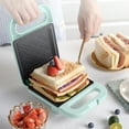 thumbnail image 5 of Meggemo Sandwich Maker Electric Breakfast Machine Non Stick Plate for Making Sandwiches Pancakes Waffles Home Kitchen Quick Breakfast, 5 of 6