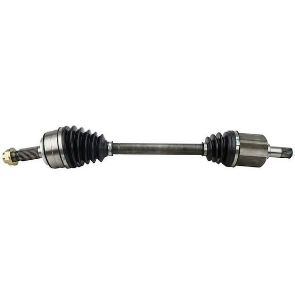 Front Left Driver Side CV Axle Assembly - Secondary Design - Compatible with 2008 - 2014 Honda Accord 2.4L 4-Cylinder 2009 2010 2011 2012 2013