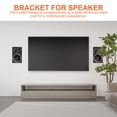 thumbnail image 3 of WHAMVOX 6 Sets Mount Audio Stand Concert Speaker Bracket 7.6X6.3X4.7CM Black, 3 of 8
