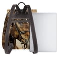 thumbnail image 3 of Fotbe Musical Horse Vintage Collage Mochila Bolso con Estampado para Mujer, Mochila Antirrobo de Nylon Impermeable, Bolsa Ligera de Hombro, 3 of 4