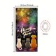 thumbnail image 4 of Uuiauoio Happy New Year Door Cover Decoration with Festive Winter Design, Reusable Polyester Door Hanging for Party and Celebration, Indoor Outdoor Welcome Sign Tapestry, 4 of 9