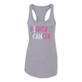 thumbnail image 2 of Fight Cancer Ribbon Ladies Racerback Tank Top, Heather Grey, Medium, 2 of 3