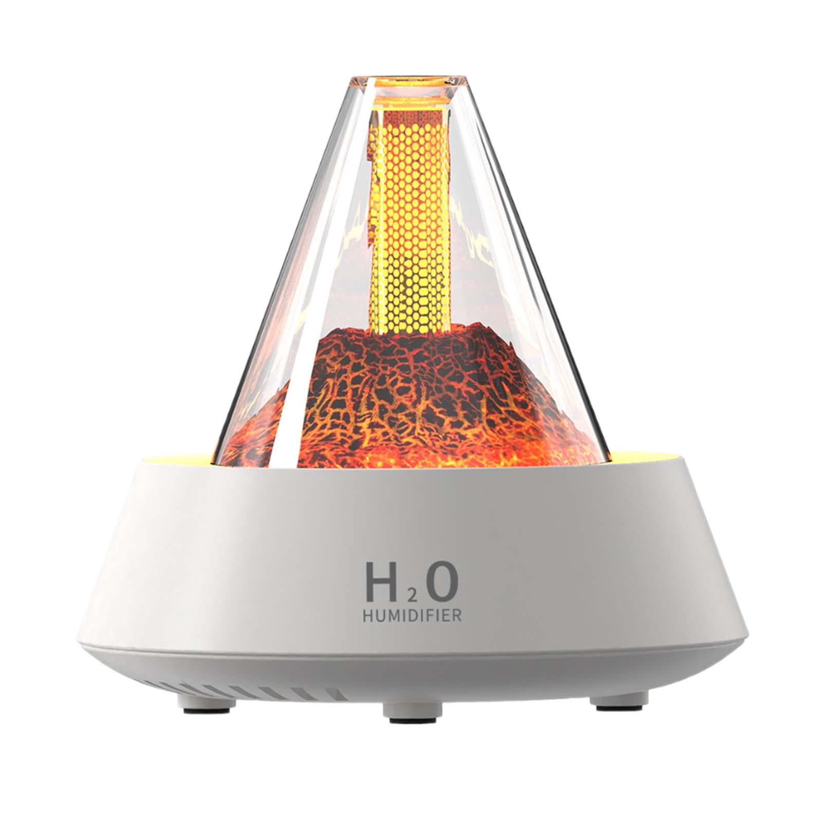WLPZXP Air Humidifier Decor USB Essential Oil Diffuser for Baby Room Bedside Office White