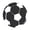 Black, variant on 3D Soccer Mirror Wall Decal, Acrylic Football Sports Stickers for Boys Girls Bedroom, Playroom, Living Room, Dressing Room & Wardrobe, Silver Wall Decor