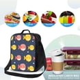thumbnail image 4 of Disketp Cute Puffer Fish Insulated Lunch Bag Lunch Box - Lunch Bag for Men Adult Women, 4 of 7