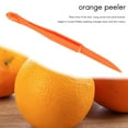 thumbnail image 3 of 6PCS Easy Orange Citrus Peeler in Bright Orange Color Kitchen Tool, 3 of 8