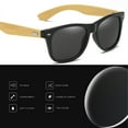 thumbnail image 3 of Retro rice nail sunglasses European and American fashion trend sunglasses, made of PC and wood, 3 of 5