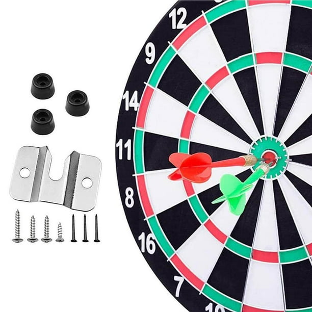 pitrice Dart Board Set Convenient Sturdy Mounting Bracket Kit Stainless
