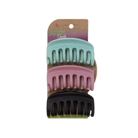 Goody Refresh Round Hair Clip Bright - 3ct