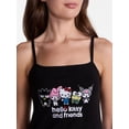 thumbnail image 4 of Sanrio Women's Hello Kitty Embroidered Tank Top, Sizes XXS-XXL, 4 of 5