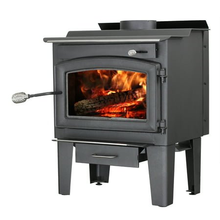 US Stove Defender with Blower and Ash Drawer