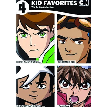 4 Kid Favorites: Cartoon Network The Action Collection