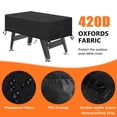 thumbnail image 4 of Funda de futbolín Kovshuiwe, 147 x 132 x 76 cm, impermeable, 4 of 6