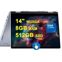 DELL Inspiron 14 7440 2-in-1 Laptop 14" WUXGA Touchscreen Intel 10-core Core 5 120U 8GB RAM 512GB SSD Backlit FHD Camera ExpressCharge MaxxAudio Pro Win11 Blue