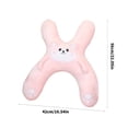 thumbnail image 5 of Sinyiin Kids Friendly Car Seat Neck Pillow Headrest Pillow With Plush Cover, 5 of 16