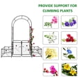 thumbnail image 5 of UBesGoo 6ft x 7.2ft  Garden Arbor Arch Garden Arbor Trellis Climbing Plants,Wedding Party, 5 of 6