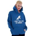 thumbnail image 3 of I Dont Believe in Humans Unicorn Women Plus Size Hoodie Brisco Brands 4X, 3 of 4