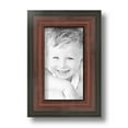 thumbnail image 2 of ArtToFrames 4x7" Honors Mahogany with Black Picture Frame, Brown Wood Poster Frame, with Regular Glass and 2 (FBPL-5154), 2 of 7