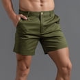 thumbnail image 3 of KaLI_store Mens Cargo Shorts Men's Hiking Cargo Shorts Lightweight Quick-Dry Shorts Summer Outdoor Fishing Shorts Camping Travel Shorts for Men Green,M, 3 of 5
