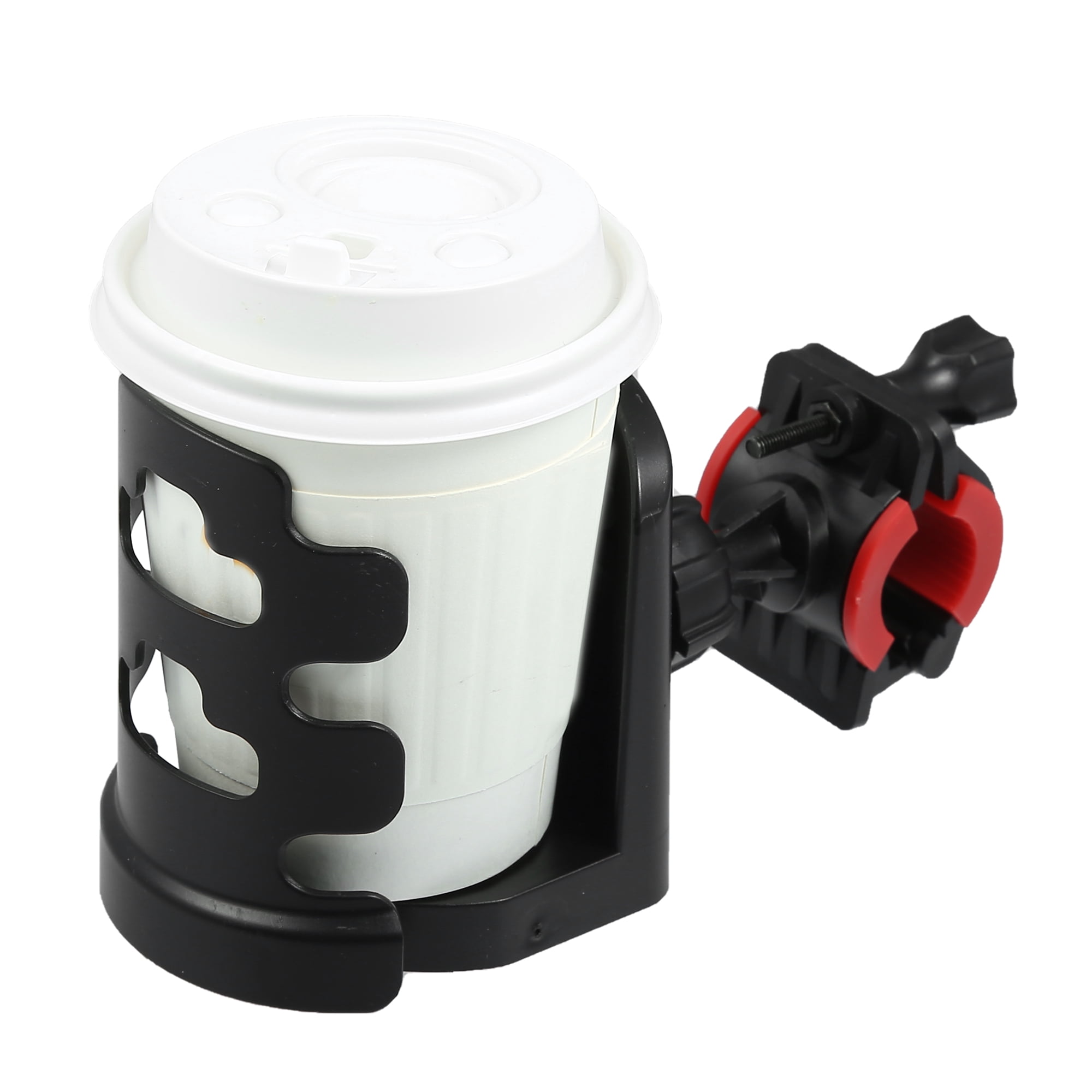 Unique Bargains Motorcycle Bicycle Boat Golf Cart Universal Bike Water Bottle Holder Black