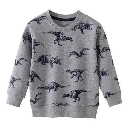 

Kids Toddler Baby Girls Boys Autumn Winter Warm Print Long Sleeve Tops Clothes Toddler Boys Tops Long Sleeve Shirt Pack Sleeve Boy Boy 5 Sleeve Pack Boy Athletic Shirt Tee Youth Boys Sleeveless