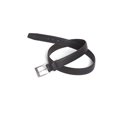 thumbnail image 2 of Gravity Threads Mens Fashion Leather Single Keeper Belt, Black, 2 of 2