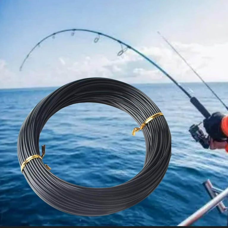 Black filament Fishing Line Nylon Leader Line Strong for saltwater and  freshwater Carp Coarse Fishing Sewing Craft Garland Balloons 30m Dia 1.6mm  320LB 