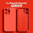 thumbnail image 3 of Fundas magnéticas de silicona líquida originales For iPhone, funda movil For Magsafe iPhone 15, 14, 13, 11, 12 Pro Max Plus, accesorios de cubierta a prueba de golpes, 3 of 5