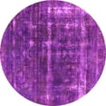 thumbnail image 1 of Ahgly Company Indoor Round Oriental Pink Industrial Area Rugs, 3' Round, 1 of 4