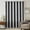 Black, White, Charcoal, variant on Striped Grey Sheer Curtains 45 Inches Long, Farmhouse Line Stripes Classic Light Filering Curtains, Breathable Simi Curtain Privacy Drapes for Kitchen Bathroom Lightweight Small Window Treatment