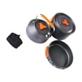 thumbnail image 3 of Maytalsory Ensemble de Cuisson de Camping 3 Pcs avec Rangement pour Personnes, Incluant 1 Casserole, 1 Sac pour la Pêche, la Cuisine en Plein Air, la Randonnée Orange, 3 of 6