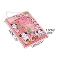thumbnail image 2 of 6‑Piece Kawaii Stationery Set, Cute Stationery Mini Office Supply Kit, Including Pencils, Eraser, Ruler and Pencil Sharpener, Ideal Gifts for Hoilday(Pink), 2 of 7