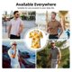 thumbnail image 5 of Fotbe White Marble Pattern Sunflower Camiseta Polo de Golf para Hombre con Estampado – Camisa Deportiva Transpirable con Cuello Abotonado-Small, 5 of 6