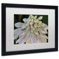 thumbnail image 4 of Trademark Fine Art "Hosta Flower Abstract" Canvas Art by Kurt Shaffer White Matte, Black Frame, 4 of 4