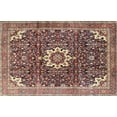 thumbnail image 1 of Ahgly Company Indoor Rectangle Traditional Camel Brown Medallion Area Rugs, 7' x 9', 1 of 6