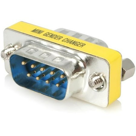 Startech Displayport Gender Changer - StarTech Slimline Serial DB9 Gender Changer M/M GC9SM