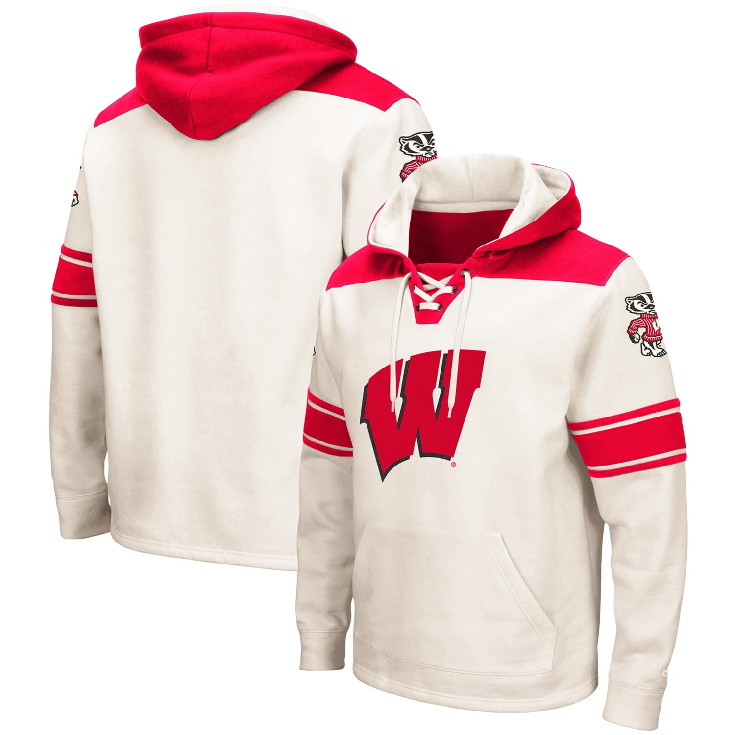 Colosseum Cream Wisconsin Badgers 2.0 