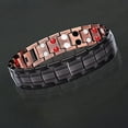 thumbnail image 5 of Men Bracelet Magnetic Pure Copper Durable Smooth Therapy Bracelet for Daily Wear, 5 of 7