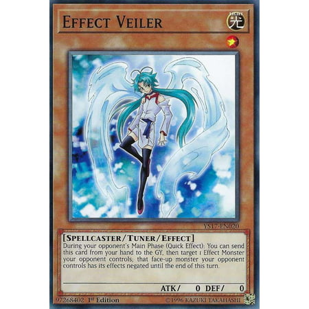 YuGiOh Link Strike Effect Veiler YS17-EN020 (Best Effect Yugioh Cards)