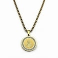 thumbnail image 3 of Catholic San Judas Medal Pendant Necklace for Women Men 14K Yellow Gold Saint Jude Chain Jewelry collar hombre, 3 of 7