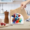 thumbnail image 6 of Cow Colorful and Painting Napkin Holder for Table Clear Napkin Stand Paper Holder Acrylic Organizer Dispenser Napkins for Dinner Kitchen Restaurant Room, 6 of 8