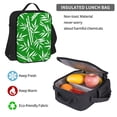 thumbnail image 5 of Disketp Bamboo Large Capacity Backpack Lunch Bag Pencil Case Combination 3 Piece Set for Student, 5 of 7